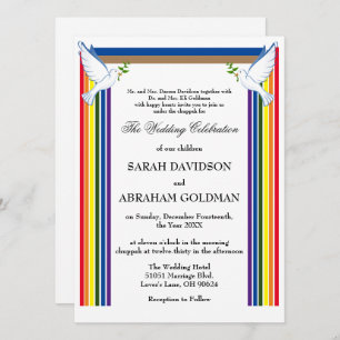 Traditional Jewish Wedding Invitations - Ark