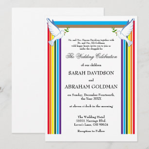 Traditional Jewish Wedding Invitations - Ark