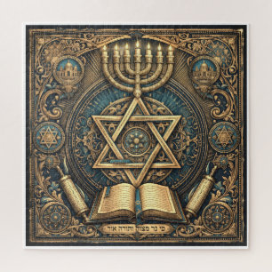 Traditional Judaica Design and mind bending puzzle