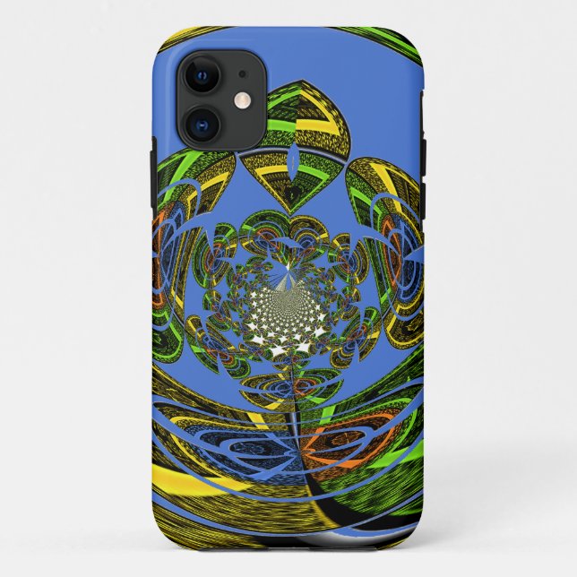 Traditional Just Blue Case-Mate iPhone Case (Back)