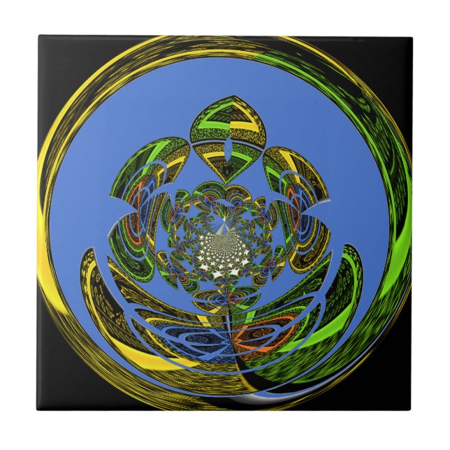 Traditional Just Blue Tile (Front)