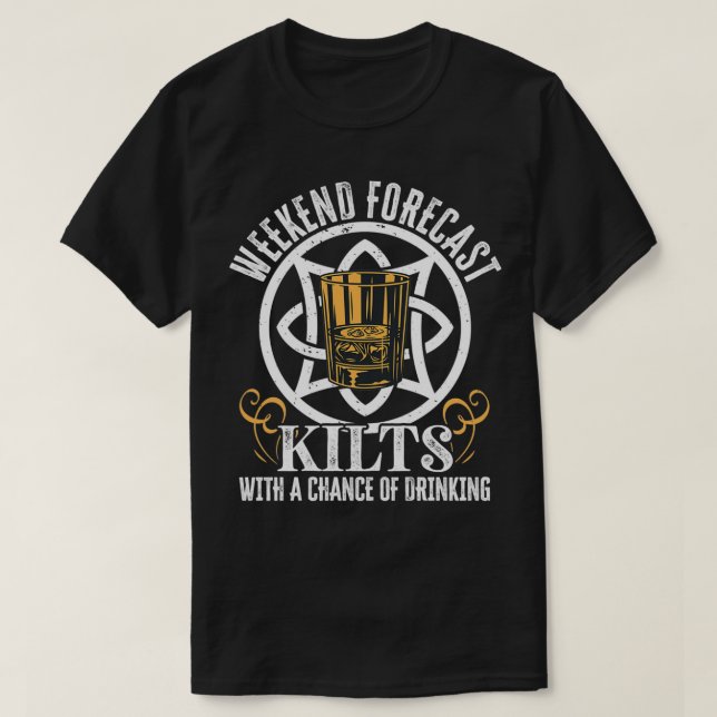 Traditional Kilt Wearing Quote For A Kilt Lover 33 T-Shirt (Design Front)