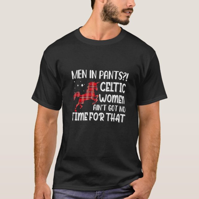 Traditional Kilt Wearing Quote For A Kilt  Premium T-Shirt (Front)