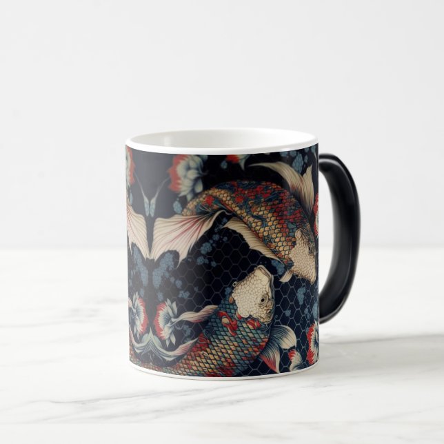  Traditional Koi Coffee Mug (Front Right)