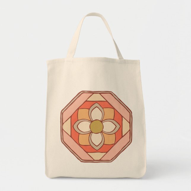 Traditional Korean Pattern Arts  Tote Bag (Front)