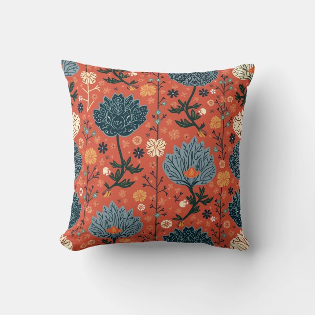 traditional Korean patterns pillow cushion (Front)