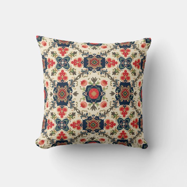 traditional Korean patterns pillow cushion (Front)