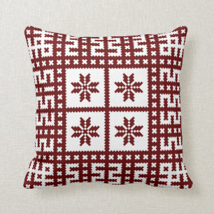 Traditional Latvian Motif Auseklis Cushion