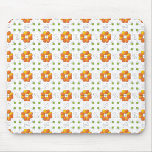 Traditional Latvian SUN sign geometric design IX Mouse Pad