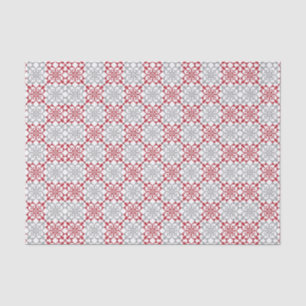 Traditional Latvian SUN sign geometric pattern III Tissue Paper