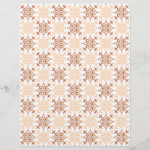 Traditional Latvian SUN sign geometric pattern VII