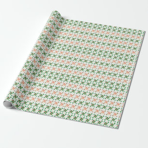 Traditional Latvian SUN sign geometric pattern X Wrapping Paper