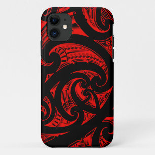 Traditional Maori Kirituhi art from New-Zealand iPhone 11 Case