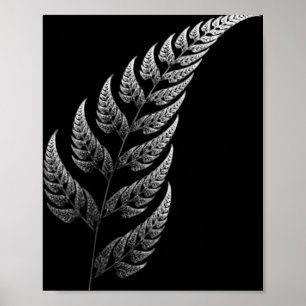 Traditional Maori Tribal Tattoo. New Zealand. Aote Poster