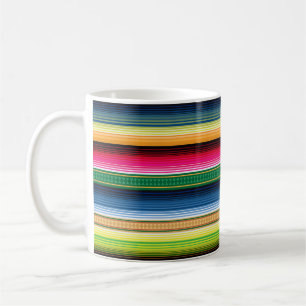 Traditional Mexican Blanket Serape Coffee Mug