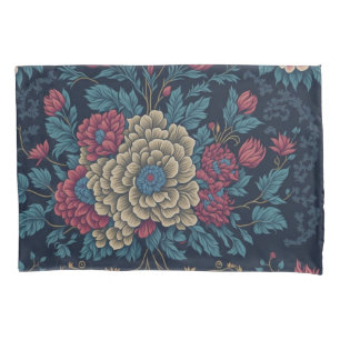 Traditional Mexican Embroidery Pattern Pillowcase