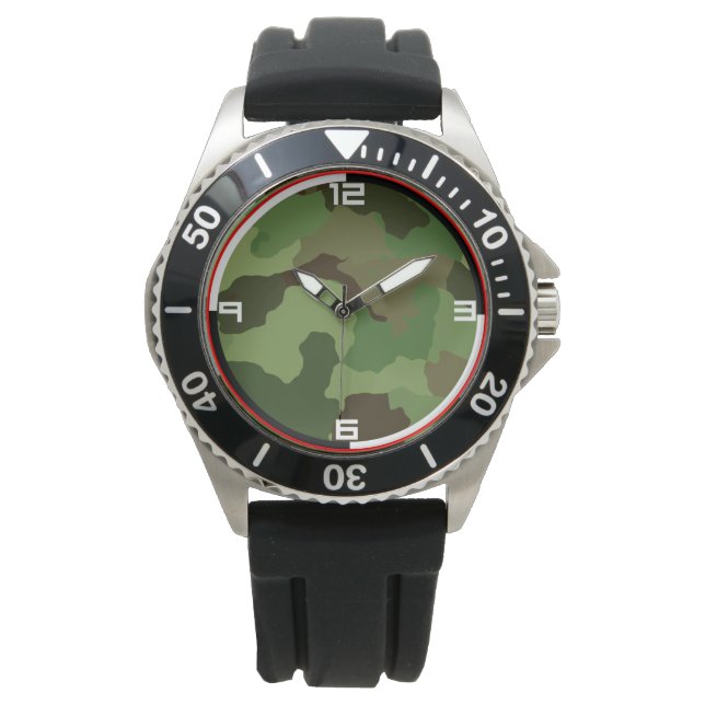 Traditional military camouflage. watch (Front)