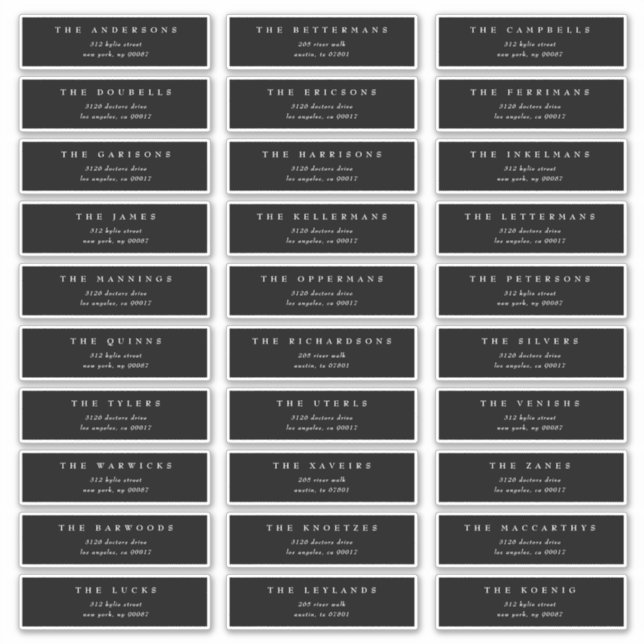 Traditional Monogram Black Crest Classic Wedding (Front)