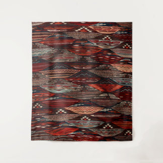 traditional Moroccan Berber Artwork Tapestry