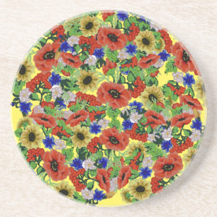Traditional Motif, Romanian Traditional Motif T-S Coaster