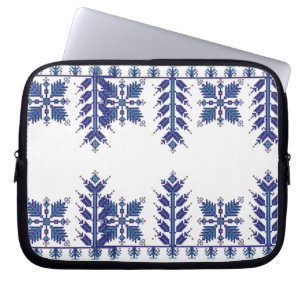 Traditional Motif, Romanian Traditional Motif T-S Laptop Sleeve