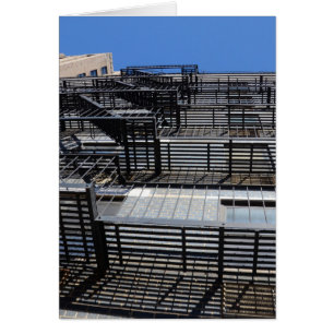 Traditional New York Fire Escape