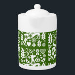 Traditional Nordic Christmas Decor<br><div class="desc">Nordic and Scandinavian inspired original folk art design. © Copyright HGIFY Zazzle. All Rights Reserved. See Collection.</div>