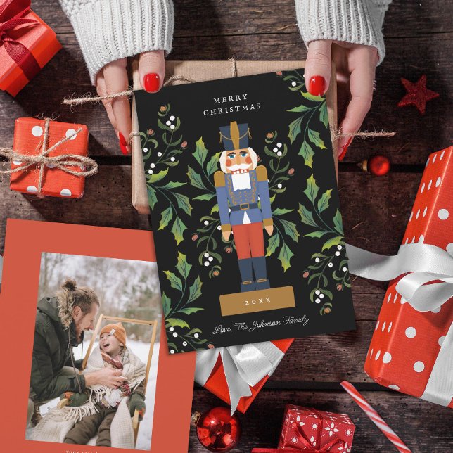 Traditional Nutcracker Holiday Card (Creator Uploaded)