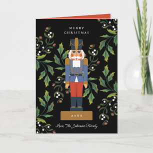 Traditional Nutcracker Holiday Card