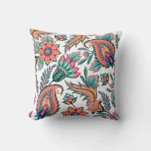Traditional oriental seamless paisley pattern. Vin Cushion