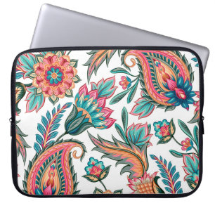 Traditional oriental seamless paisley pattern. Vin Laptop Sleeve
