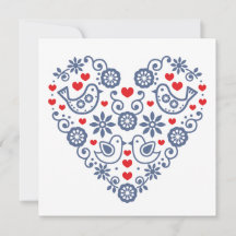 Traditional Ornament Greeting Card