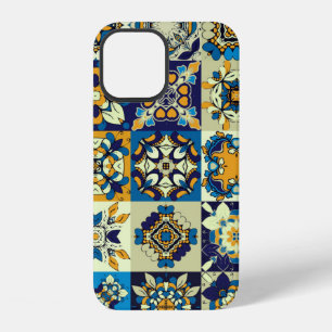 Traditional ornate decorative tiles. Abstract back iPhone 12 Case