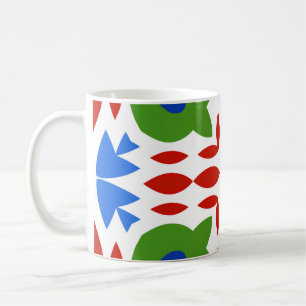 Traditional ornate mexican talavera. Hand drawn de Coffee Mug