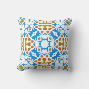 Traditional ornate mexican talavera. Universal des Cushion