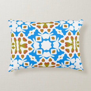 Traditional ornate mexican talavera. Universal des Decorative Cushion