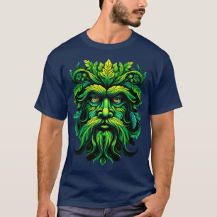 Traditional Pagan Celtic Greenman T-Shirt