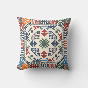 Traditional Palestine Embroidery tatreez boho Cushion