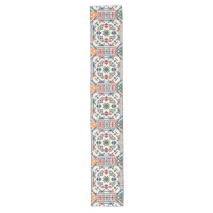 Traditional Palestine Embroidery tatreez boho Long Table Runner