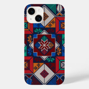 Traditional Palestine Embroidery tatreez colourfu Case-Mate iPhone 14 Case