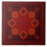 Traditional Palestine Embroidery tatreez Pattern   Ceramic Tile<br><div class="desc">This is a trational Palestine Embroidery tatreez Pattern design For Palestinians, Palestine lovers Pro-Palestinian, or, everyone who supports freedom and justice and fights injustice. To all supporters of the just Palestinian cause. Rise and support the liberation of Palestine and Gaza and the establishment of peace in Jerusalem. Designed by Peace...</div>