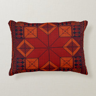 Traditional Palestine Embroidery tatreez Pattern  Decorative Cushion