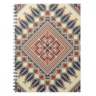 Traditional Palestinian embroidery Notebook