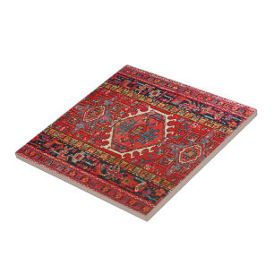 Traditional Persian rug  Ceramic Tile