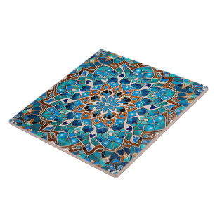 Traditional Persian Traditional Ornamental Art 1 Ceramic Tile