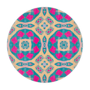 Traditional, Peruvian patchwork, tile pattern Cutting Board