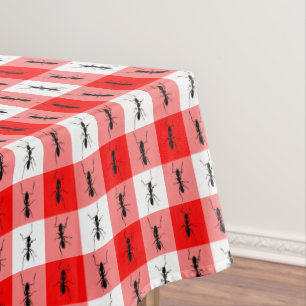 Traditional Picnic with Ants Tablecloth