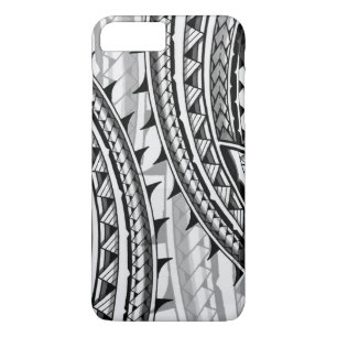 Traditional Polynesian tribal design/tattoo iPhone 8 Plus/7 Plus Case