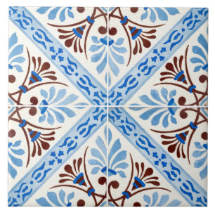 Traditional Portuguese glazed  Ceramic Tile