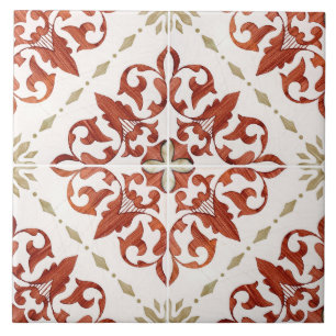 Traditional Portuguese glazed  Ceramic Tile